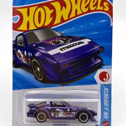 Hot Wheels 1:64 Scale Diecast Model Car - Mazda RX-7