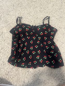 Black Cherry Cami Tank Top