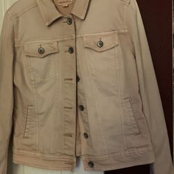 Soft Pink Jean Jacket 