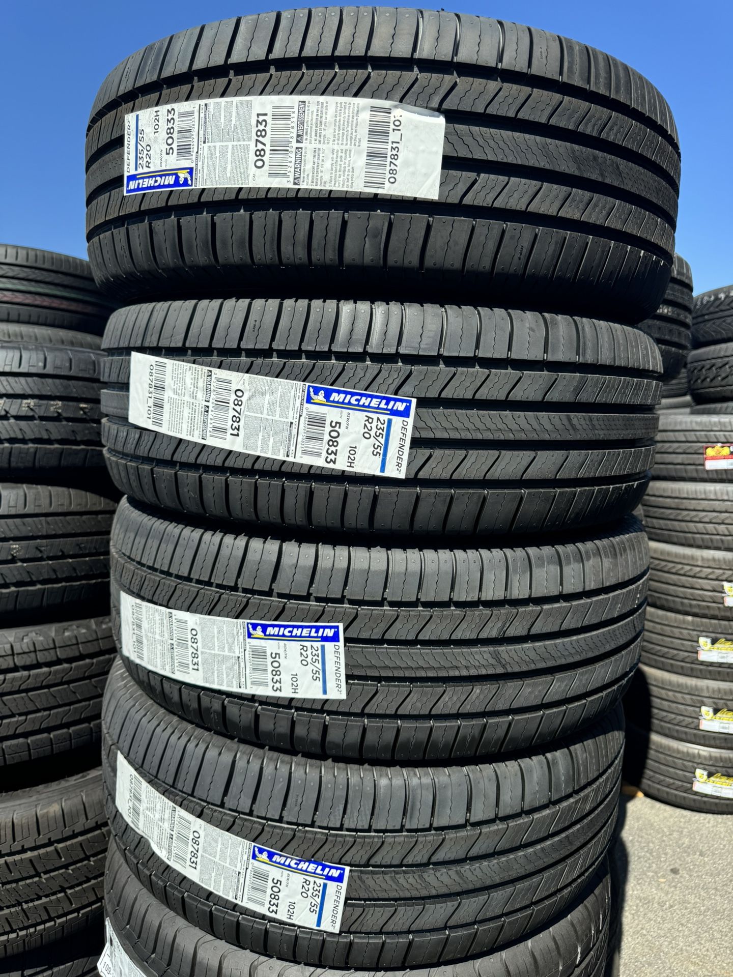 235/55R20 New Michelin Tires Sale!