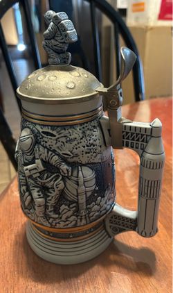 Vintage 1991 Avon “Conquest Of Space” Stein