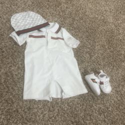 Gucci 6-9 Month Romper