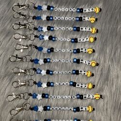 Personalized keychains for all sport occasions