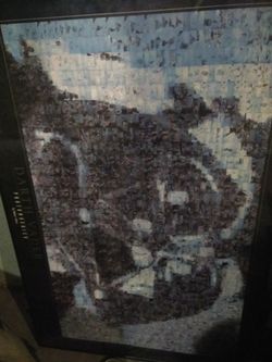 Darth Vader photomosaic picture. ***$30**