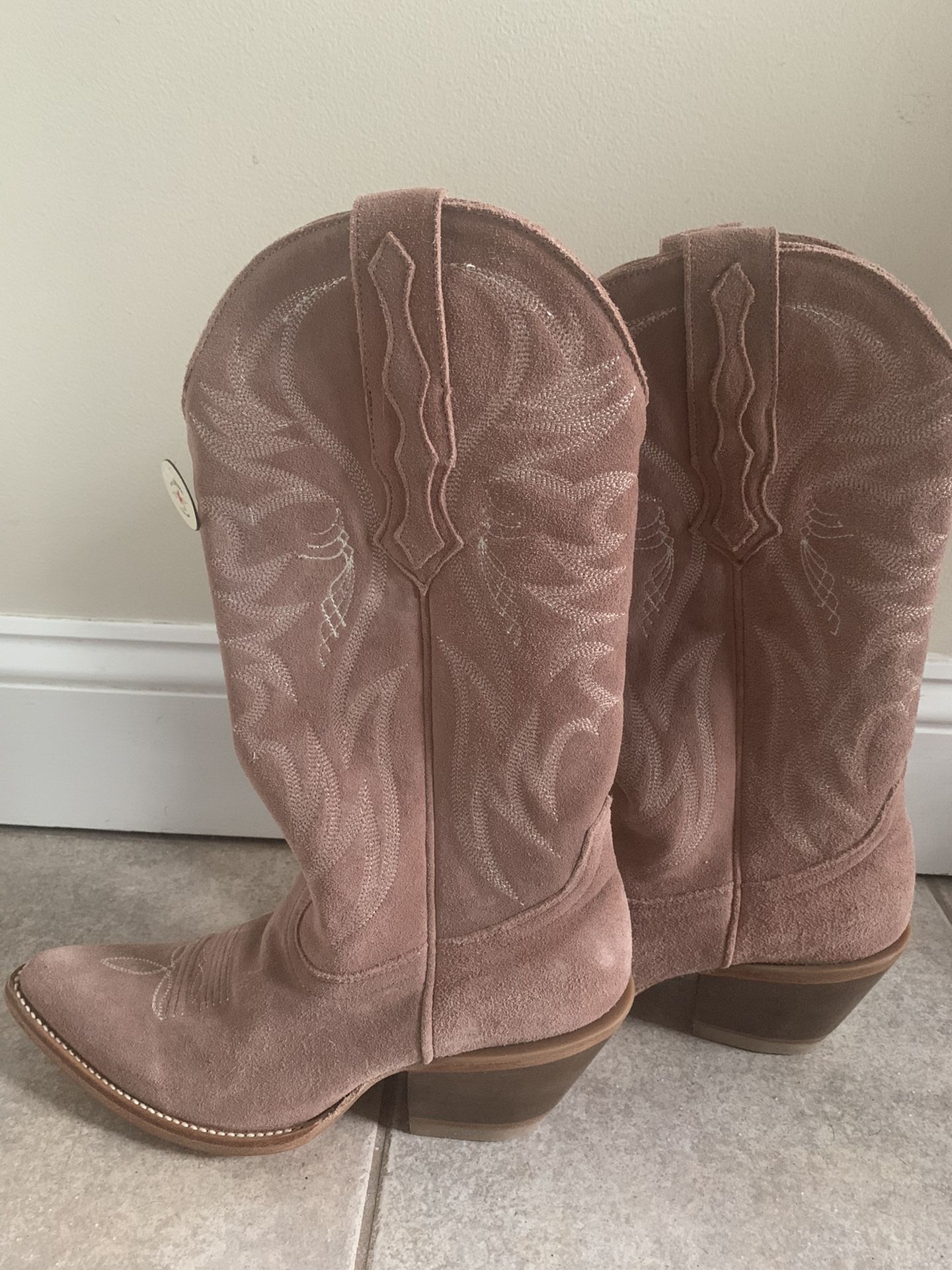 Pink Cowboy Boots 