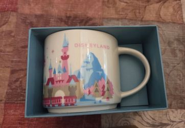 Disneyland Starbucks you are here mug