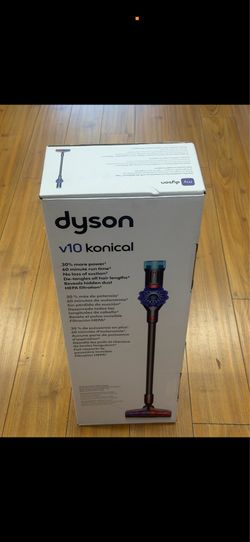 Dyson V10 Konical Anti-tangle Illuminating Cordless Vacuum w/ Wall Dock Sealed