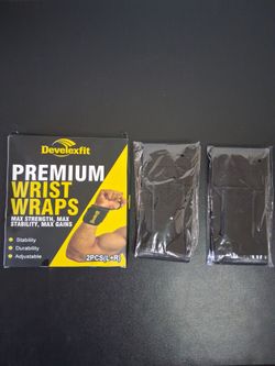 Wrist Wraps Support Fitness Exercise Gym Weight Lifting Equipment - NEW