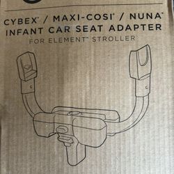 Cybex Gazelle S Infant Car Seat Adapter for Cybex/Nuna/Maxi-Cosi