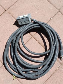 Heavy Duty Extension Cord with Junction Box