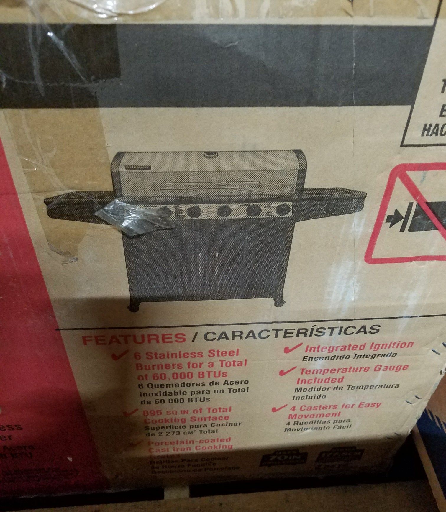 New Brinkmann 6 Burner Gas Grill for Sale in Rockford, IL OfferUp