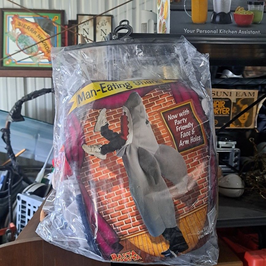 One Size Man Eating Shark Costume