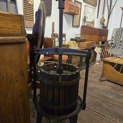 Antique Baccellieri Bros Mfg Co. Wine Press