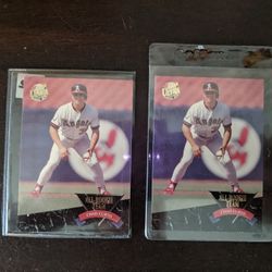 Chad Curtis-California Angels- 1992 Fleer Ultra #6 Of 10 All Rookie Team