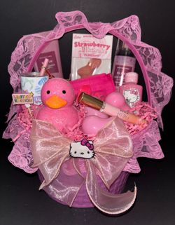 Pink Basket 🧺 easter