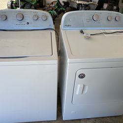 Whirlpool Washer & Dryer 