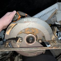 Ridgid Circular Saw 