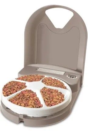 Pet Safe 5 Meal Automatic Programmable Feeder For Small Dog Or Cats Brand New In Box