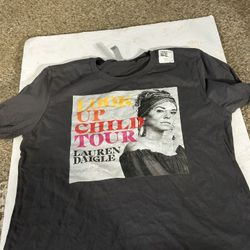 New Lauren Daigle Look Up Child Tour T-Shirt Size XL