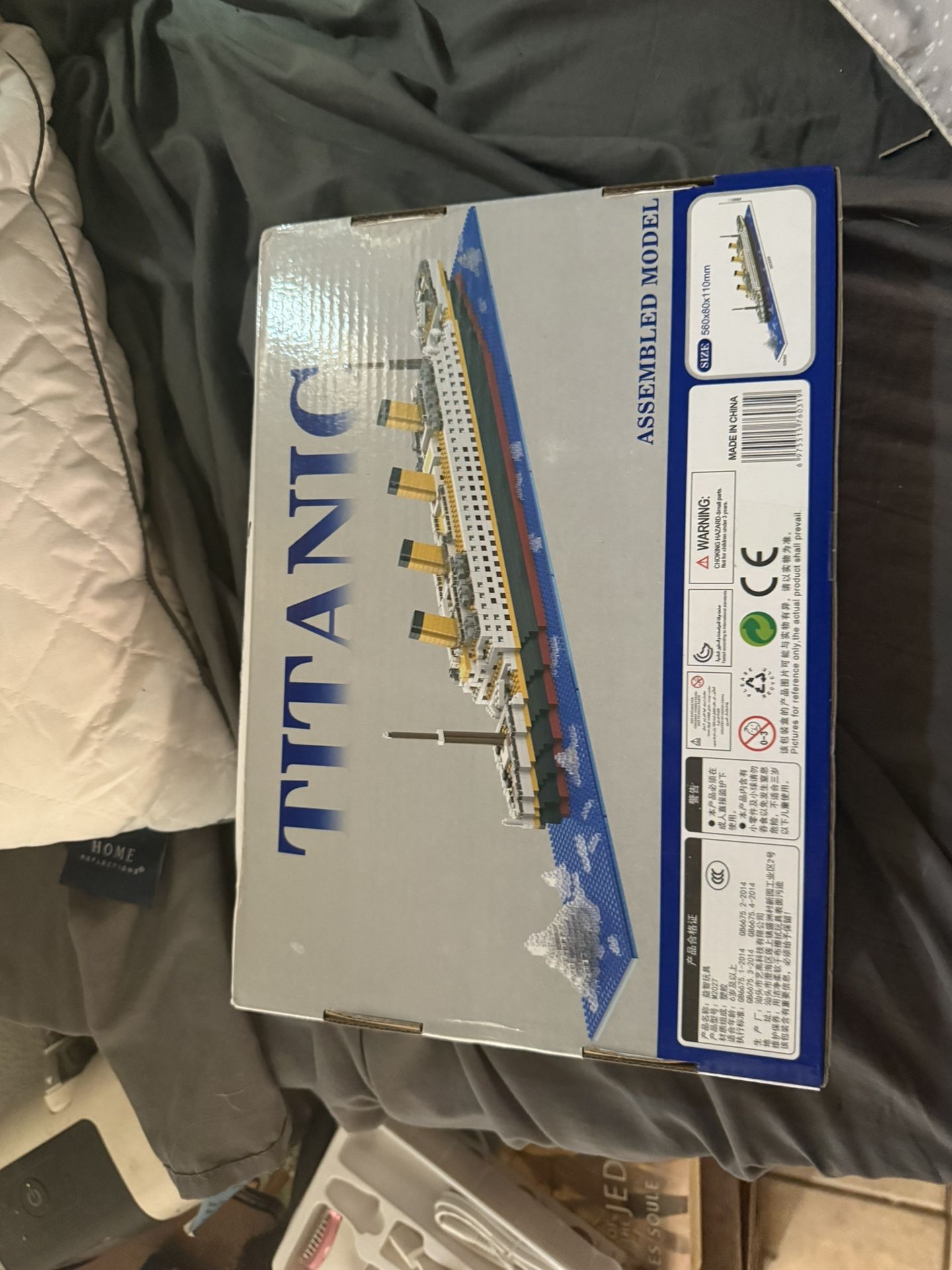 Replica titanic lego set