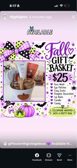 Halloween/Fall Baskets