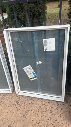 Solid window 28 1/4 x 20 1/2