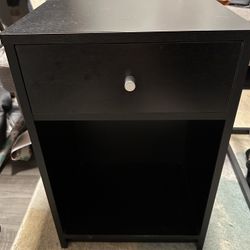 2 Black Night Stands 