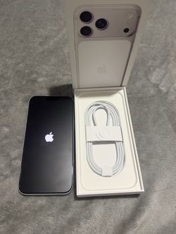 iPhone 17 pro Max Silver 2 TB