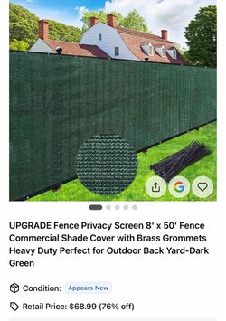 Privacy fencing