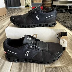 On Women’s Cloud Cloud 5 Running Shoes - All Black - Size 5.5