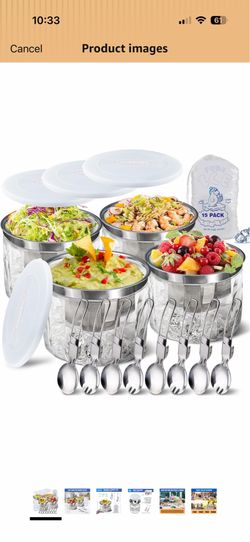 Like New Chilled Dip Bowls