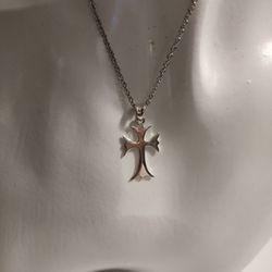 925 Sterling Silver Cross Pendant 