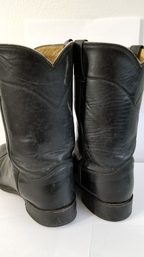 Cowboy Boots, Leather Boots, Black Boots