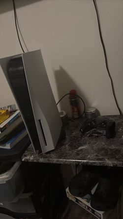 Sony PlayStation 5 with an controller