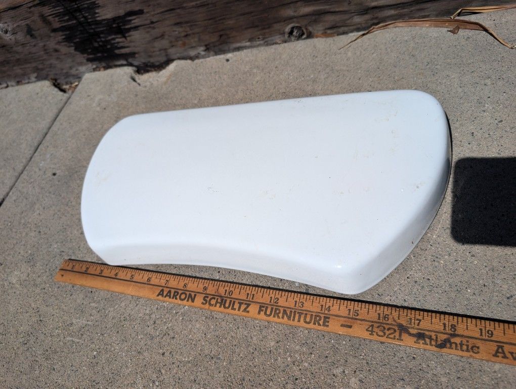 Glacier Bay Toilet Tank Lid N2428TL White No Cracks Replacement Top Cover