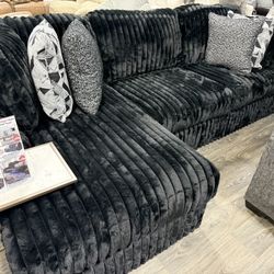 Midnight Madness 2 Pc Sectional - NEW IN BOX