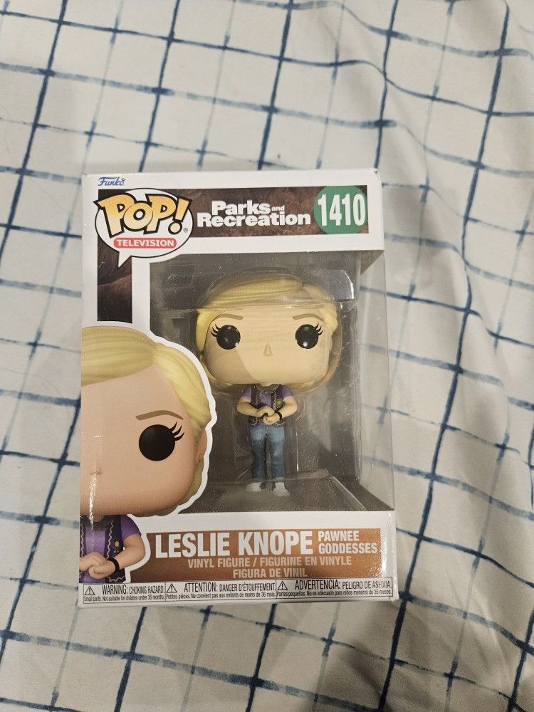 Leslie Knope Pawnee Goddess Funko Pop