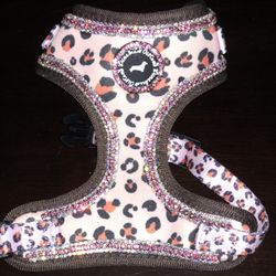 EXTRA SMALL Party Animal Bling Adjustable Dog Harness 