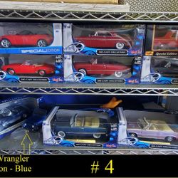 Box #4  Maisto Model Cars  1:18