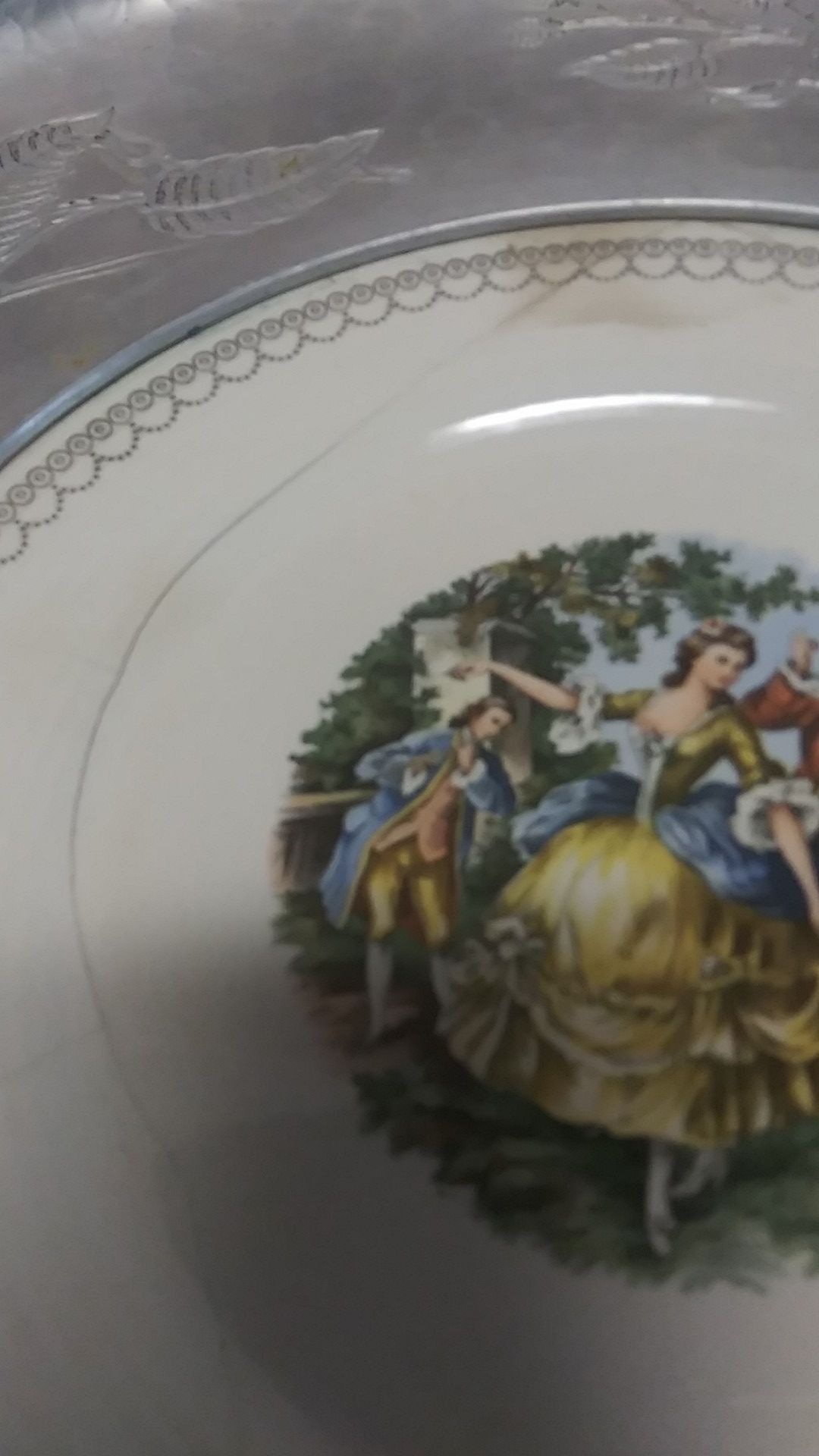 Vintage Wrought Farberware Tray