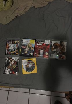 ps3 games for sale, 5 each or 10 for all