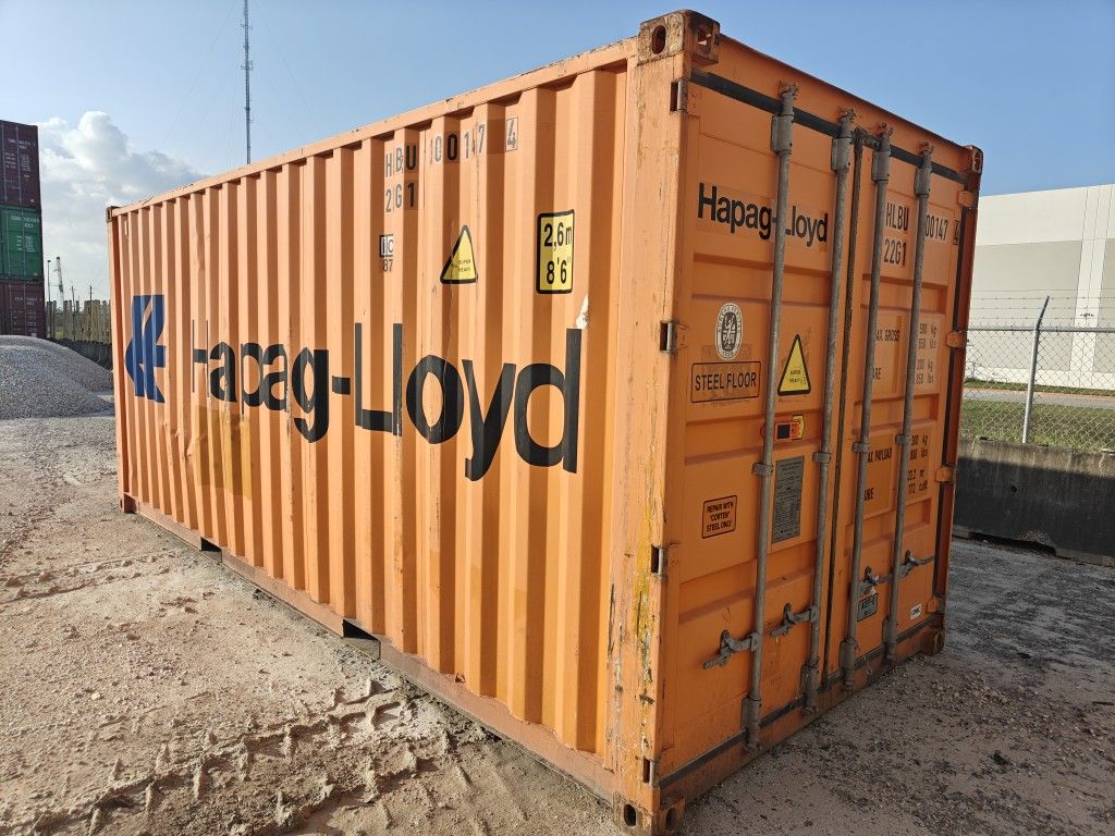 20ft Wind & Water Tight Shipping Containers For Sale