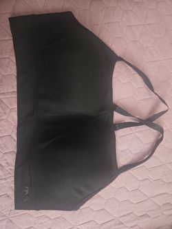 Pink sports bra