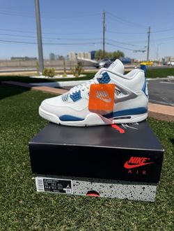 Military Blue 4s