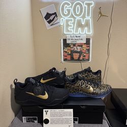 🚨🔥Size 13 Kobe Lot😳 looking to sell as a pack. Mamba day and fade to black