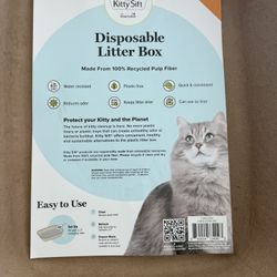 Kitty Sift Disposable Litter Boxes