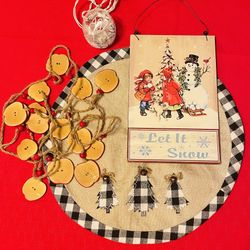 Vintage/Farm Theme Holiday Decor 
