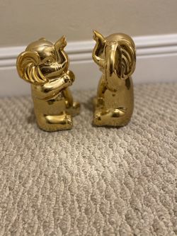 Gold Elephants
