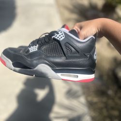 Air Jordan 4 Bred Reimagined Size 9