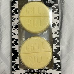 Body & Earth Chill Pill Bath Bombs, Vanilla